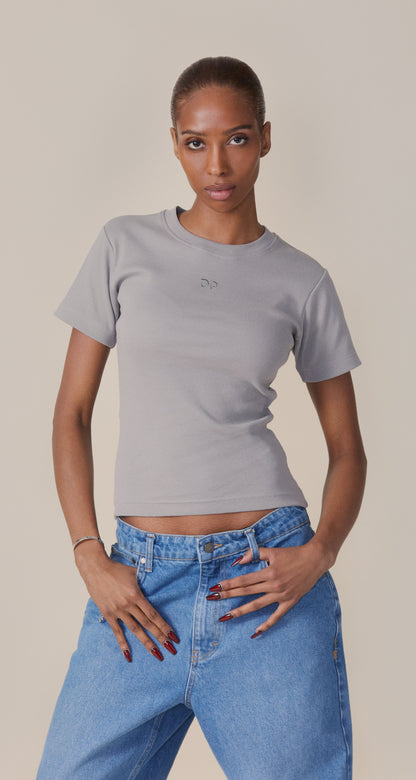 Wet Weather Unit Rib Fitted T-Shirt