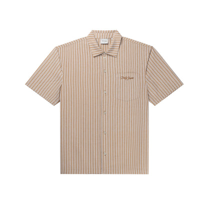 Beige Stripe Shirt