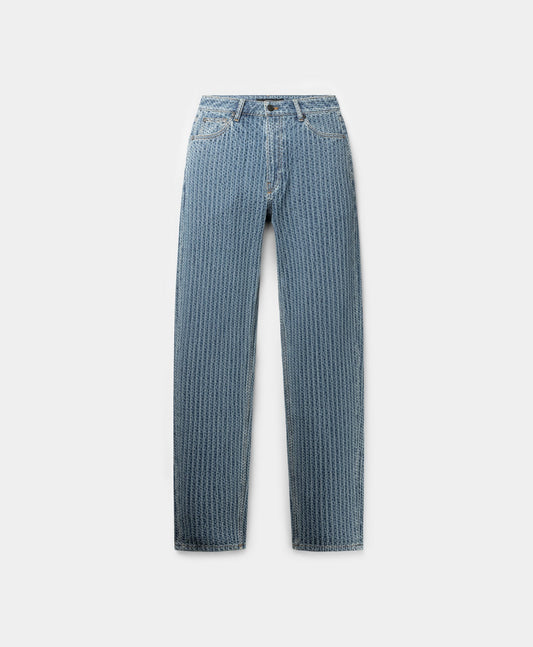 Light Blue Straight Jeans
