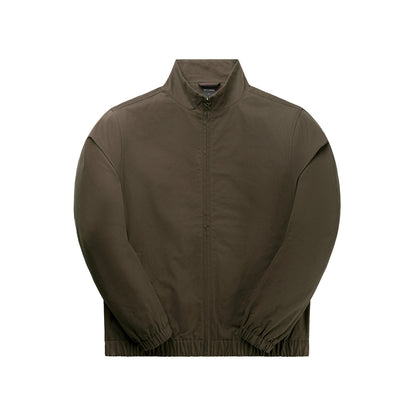 Green Twill Track Jacket
