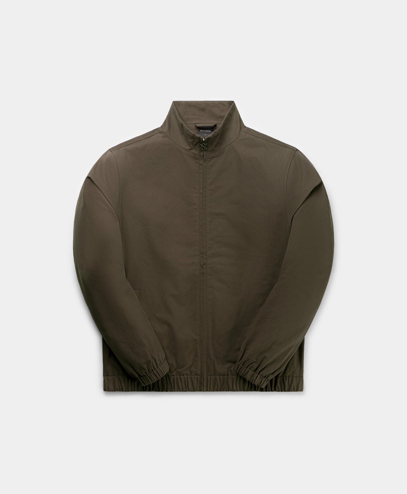 Green Twill Track Jacket