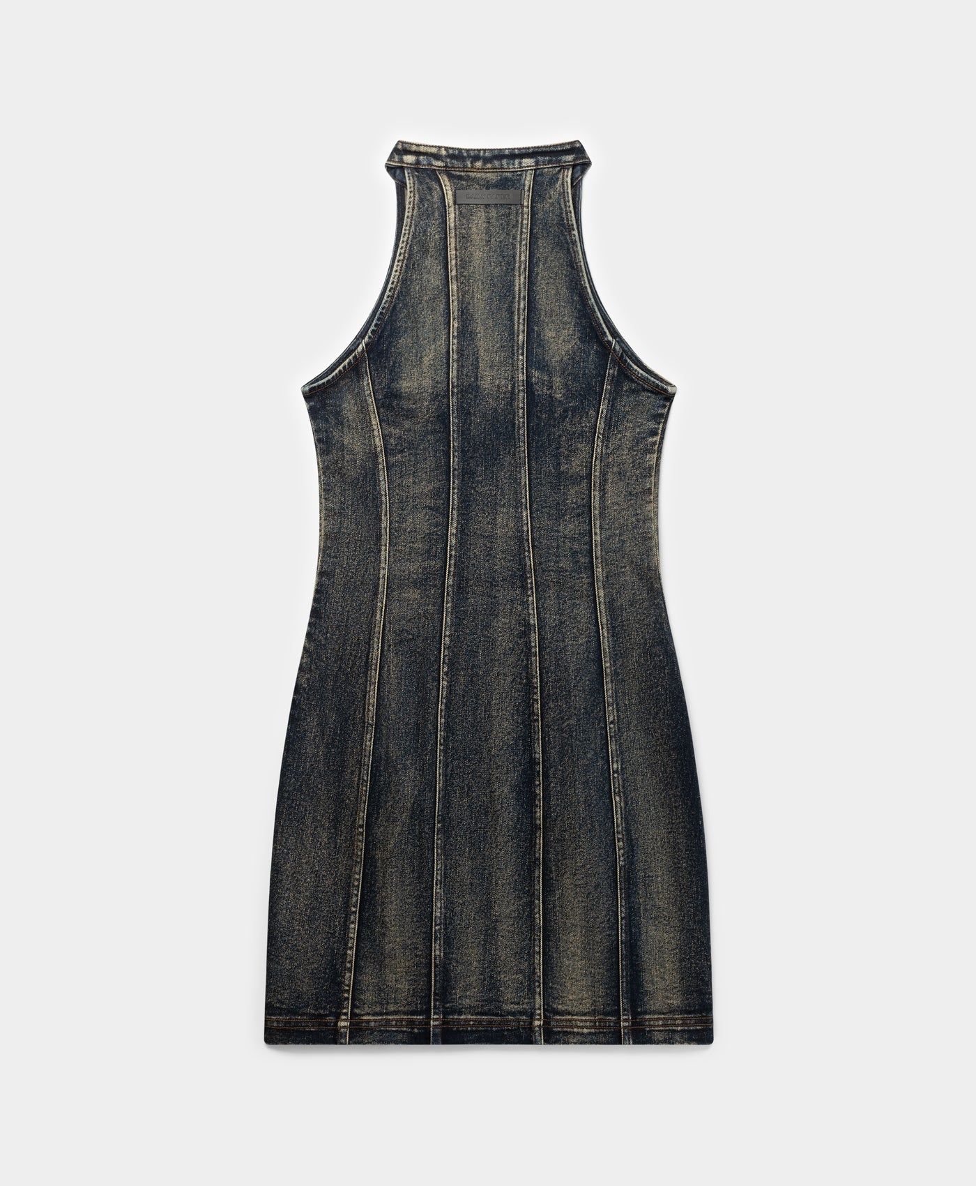 Brown Wash Vintage Wash Dress