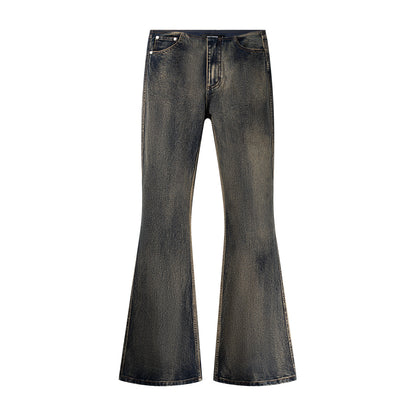 Brown Wash Vintage Wash Jeans