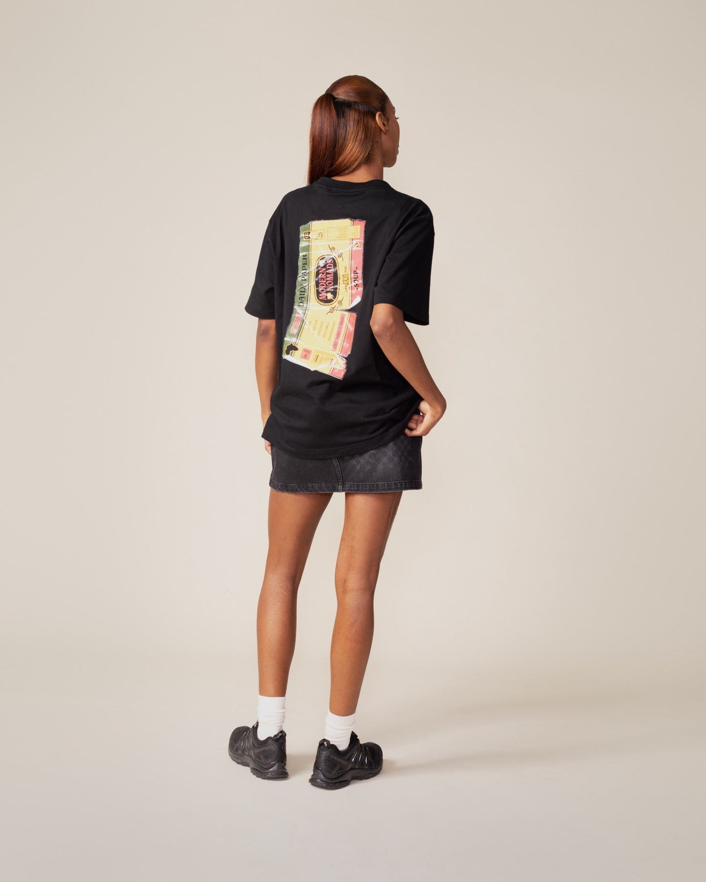 Black Wrapper T-Shirt