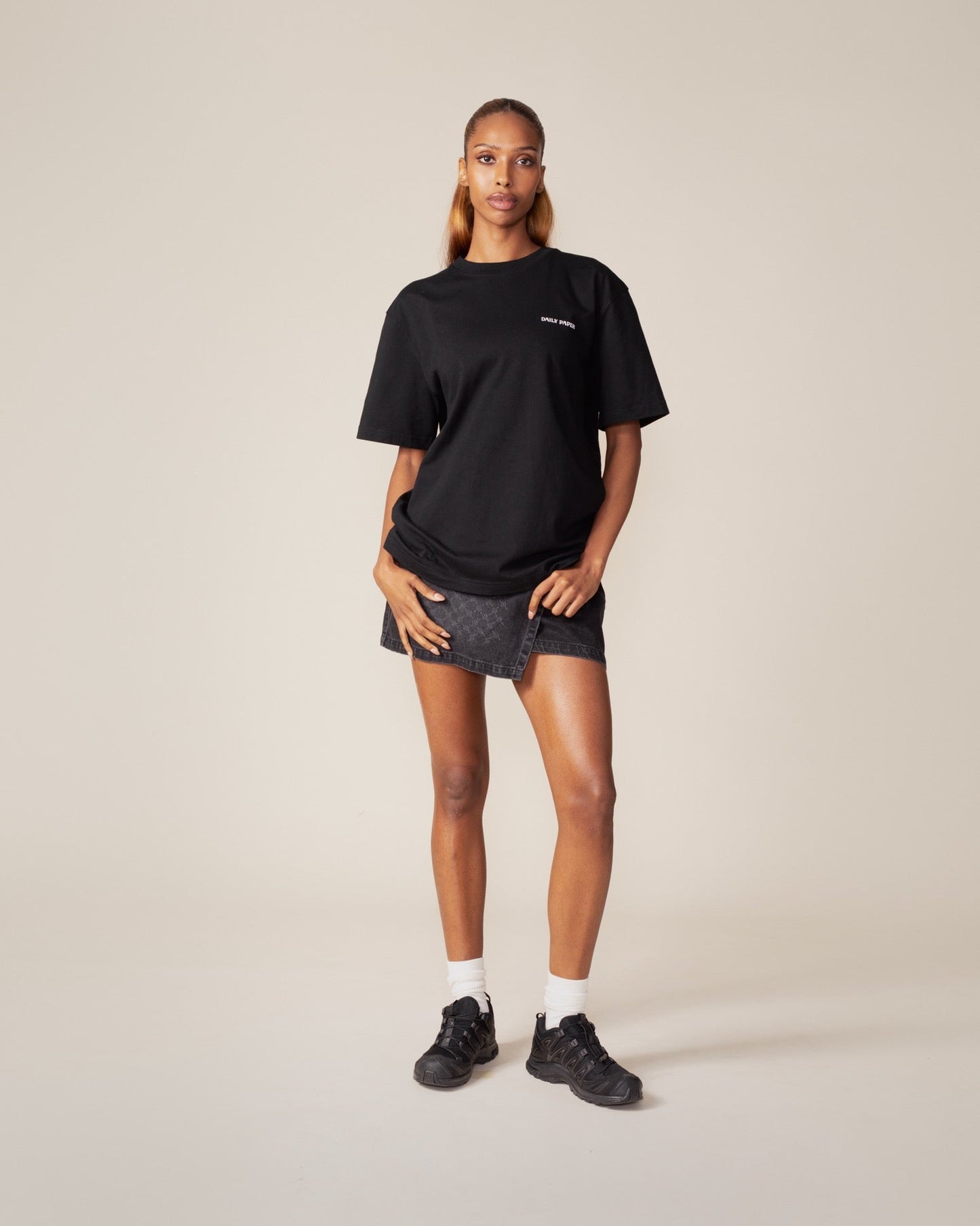 Black Wrapper T-Shirt