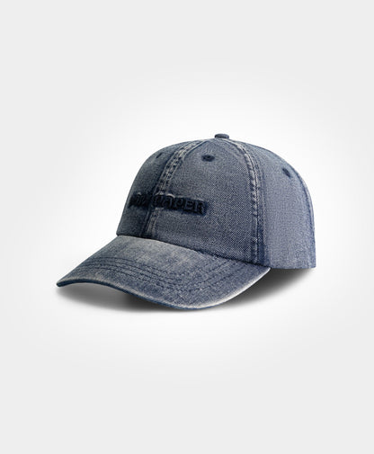 Bleached Denim Blue Dias Arch Stack Denim Cap