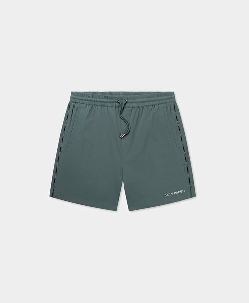 Silver Green Mehani Shorts