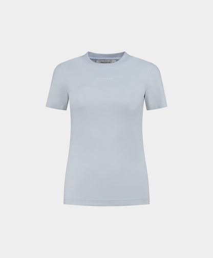 Halogen Blue Logotype Fitted T-Shirt
