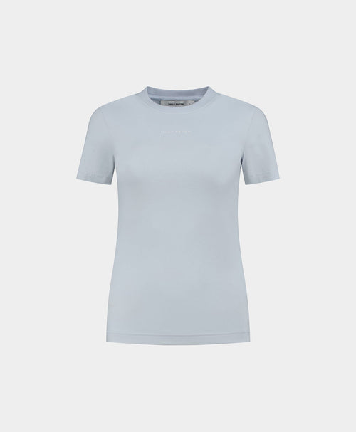 Halogen Blue Logotype Fitted T-Shirt