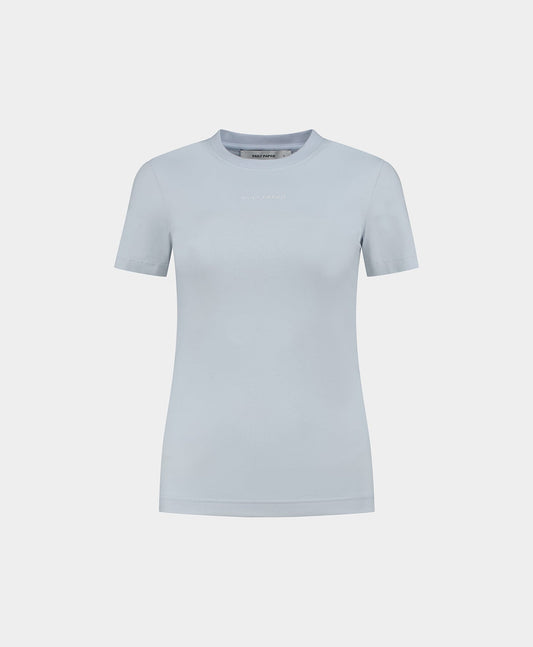 Halogen Blue Logotype Fitted T-Shirt