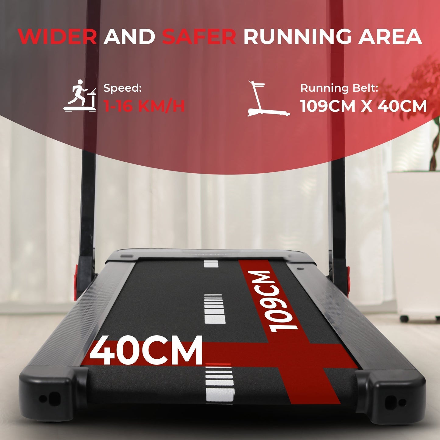 5-in-1 Folding Treadmill – All-in-One Fitness